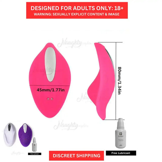 Women's Wearable Wireless Vibrating Massager – Remote Controlled Wellness Accessory
