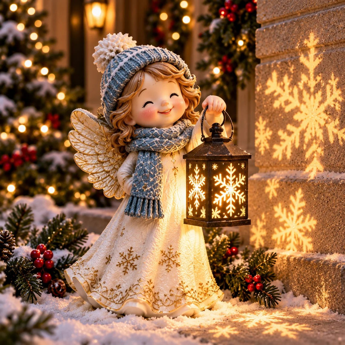 ✨ Solar Christmas Step Lights | 5 Festive Character Styles