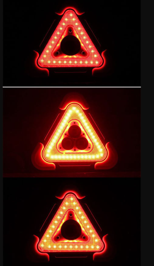 🔥Hot Sale 🔥 2-IN-1 Emergency Triangular Roadside Warning Light