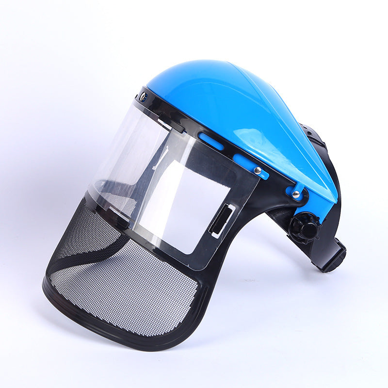 Transparent face protector suitable for gardening pruning farm