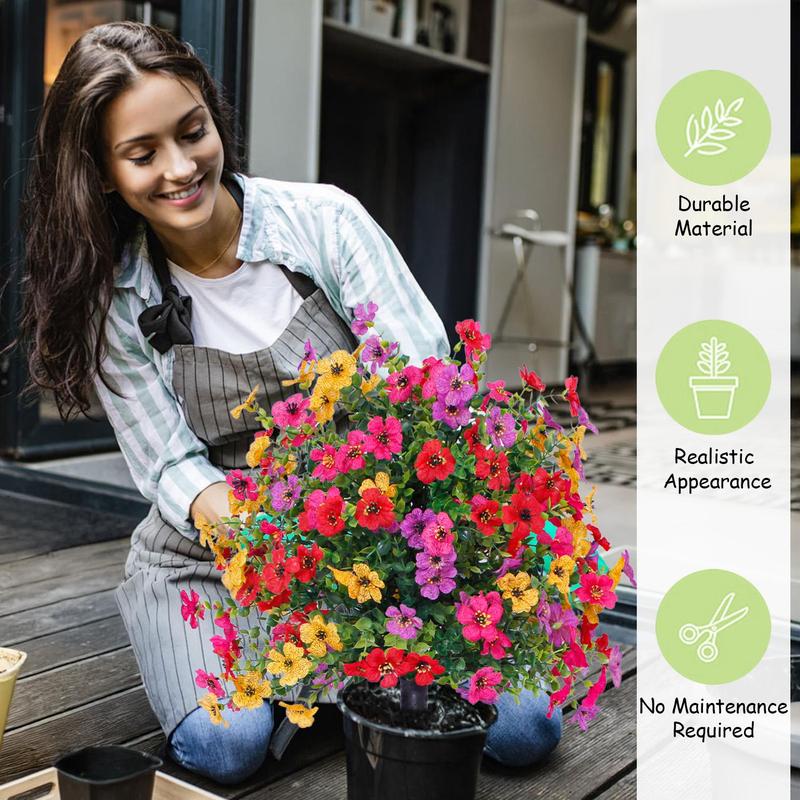 UV Resistant Colorful Fake Flower
