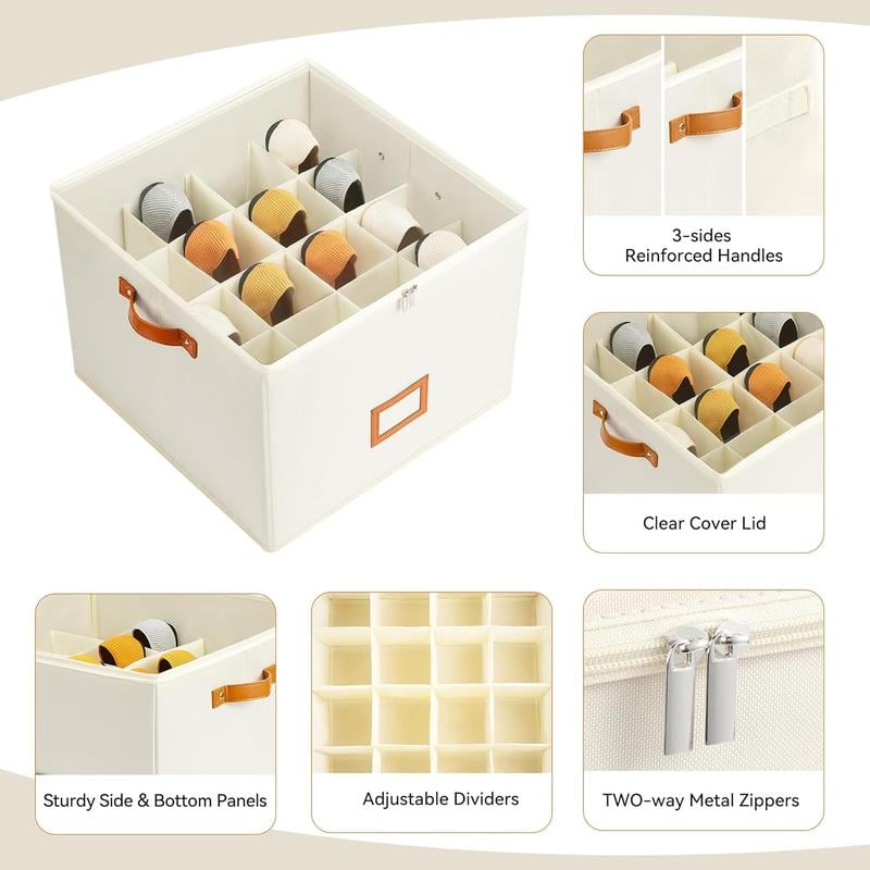 🔥Fabric Shoe Organizer Storage Box