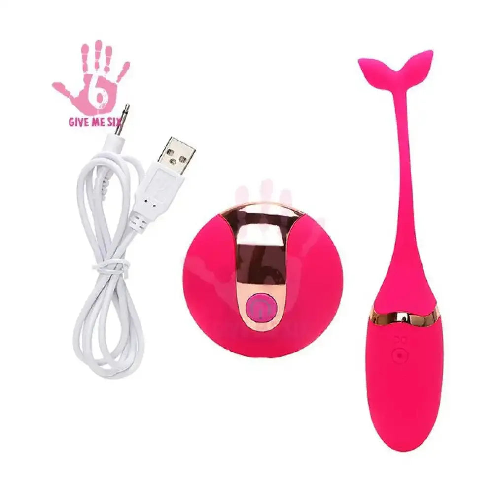 Mini Fish Wireless Vibrating Massager for Women – Waterproof Remote Control Wellness Accessory