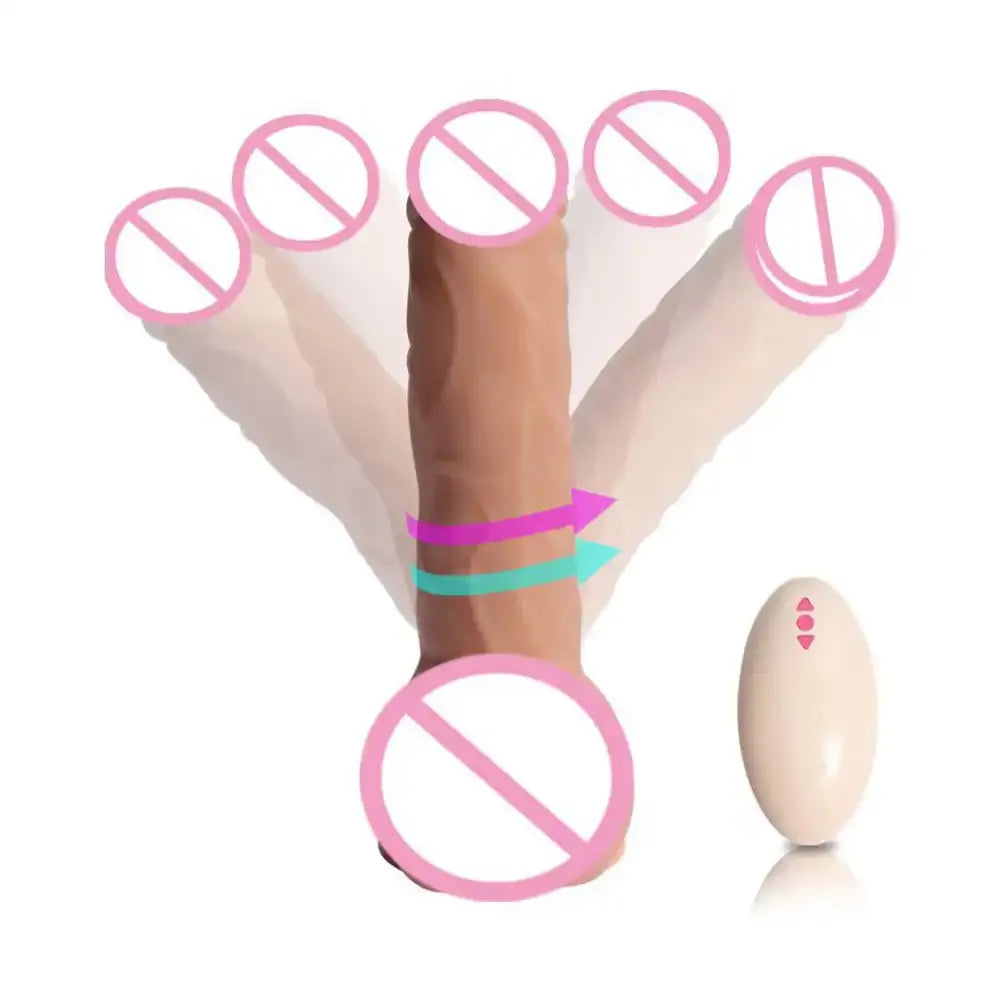 Realistic Vibrating Relaxation Massager for Women – Wireless Remote Controlled Wellness Device