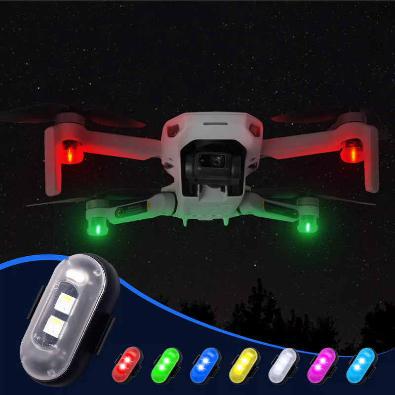 Universal colorful flashing warning light for drones, cars, motorcycles and bicycles Remote Control Strobe Light