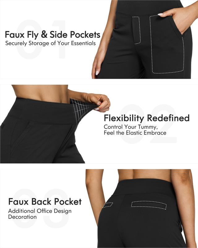 ☀️ Summer Deal!😍Loose High-Waist Business Casual Pants Yoga Pants