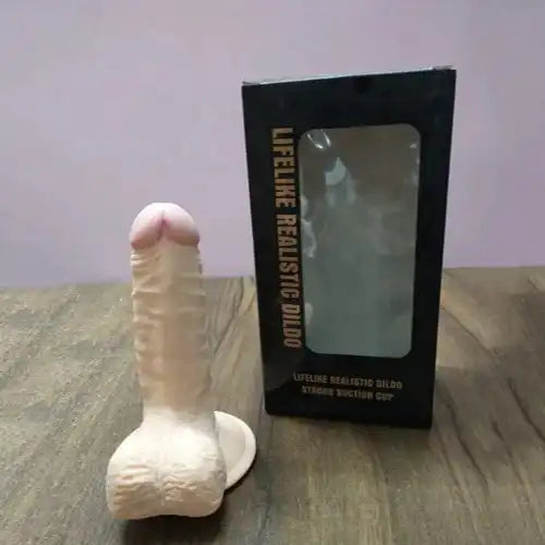 Suction Base Realistic Silicone Massager for Women – Flexible Personal Wellness Massager