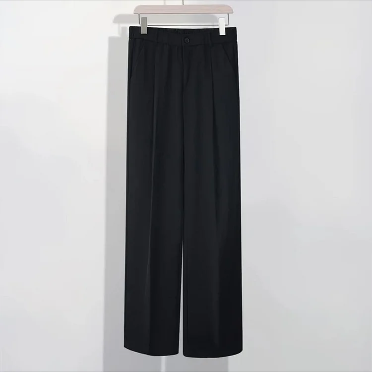 ✨Limit discounts: Loose straight casual wide leg pants - Buy two and get free shipping!