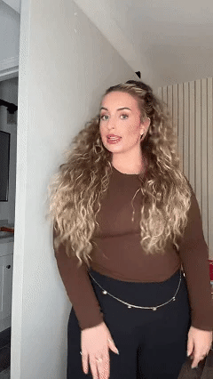 💖Clip-In Wave Ponytail Hair Extension Natural Fluffy African Style Wig💖