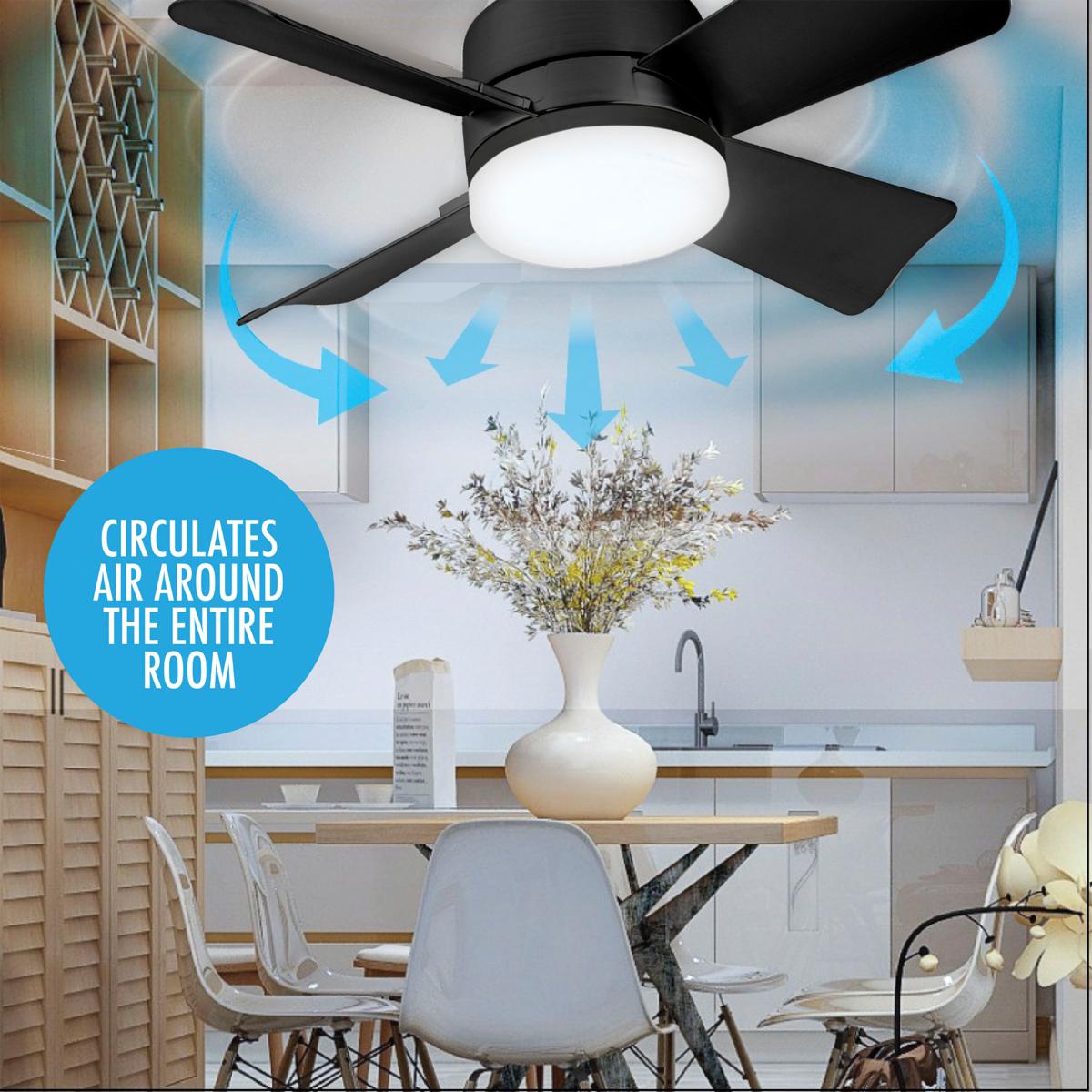 🔥Summer Sale 49% OFF🔥 Bright Cool Ceiling Socket Fan & Light with Remote Control