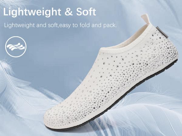 ❄️Summer Sale: $19.99❄️ - Women's Rhinestone Barefoot Adventure Shoes