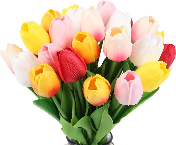 ✨This Week's Special Price $24.99💥-UV Resistant Lifelike Artificial Tulips Flowers💐 mysite