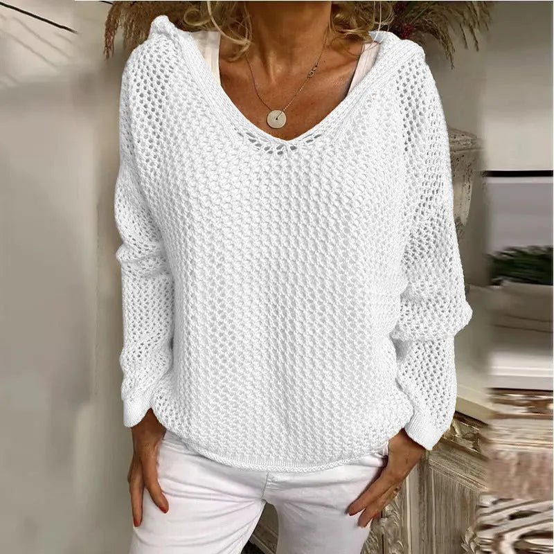 Women's Casual Soft Knitted Pullover