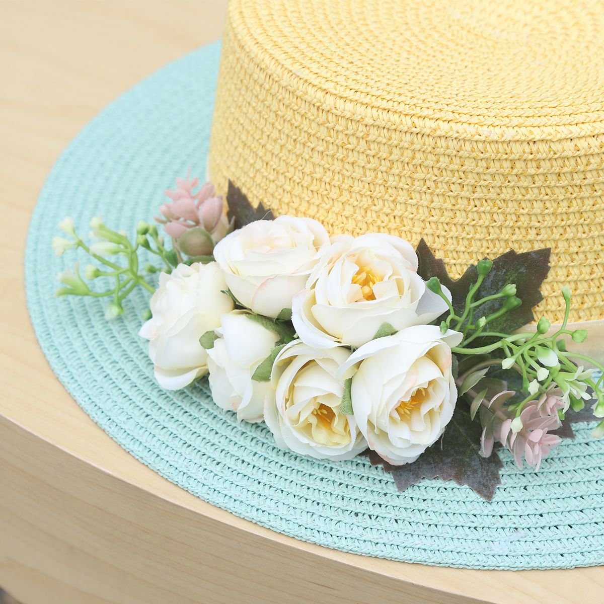 Handmade Woven Flower Straw Hat💥Buy 2 Get 10% OFF