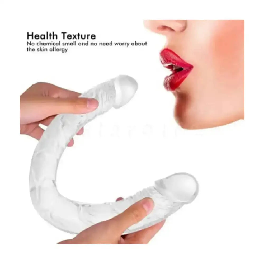 Double-Ended Flexible Wellness Massager – Soft Silicone Personal Care Device