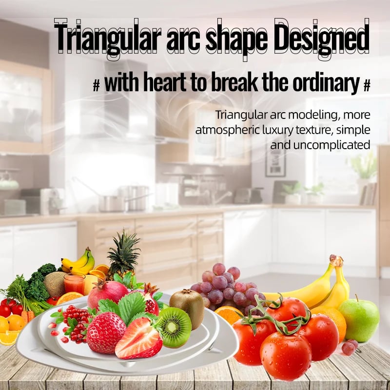 🍇🍨New three-tier foldable party trays