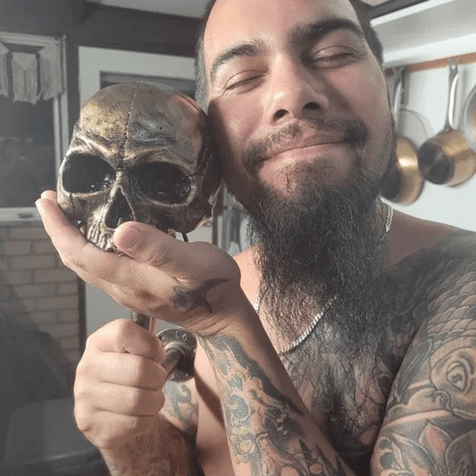 Motorcycle Skull Helmet Holder☠️ (BUY 2 FREE SHIPPING)