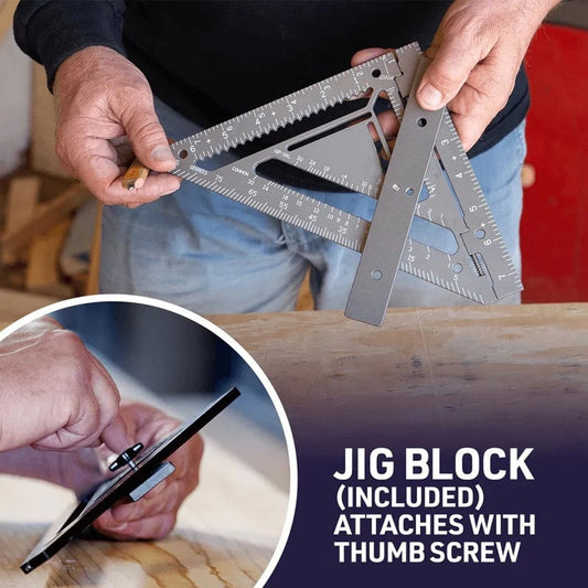 49% OFF-Innovative Rafter Square Tool - Buy two and get free shipping!