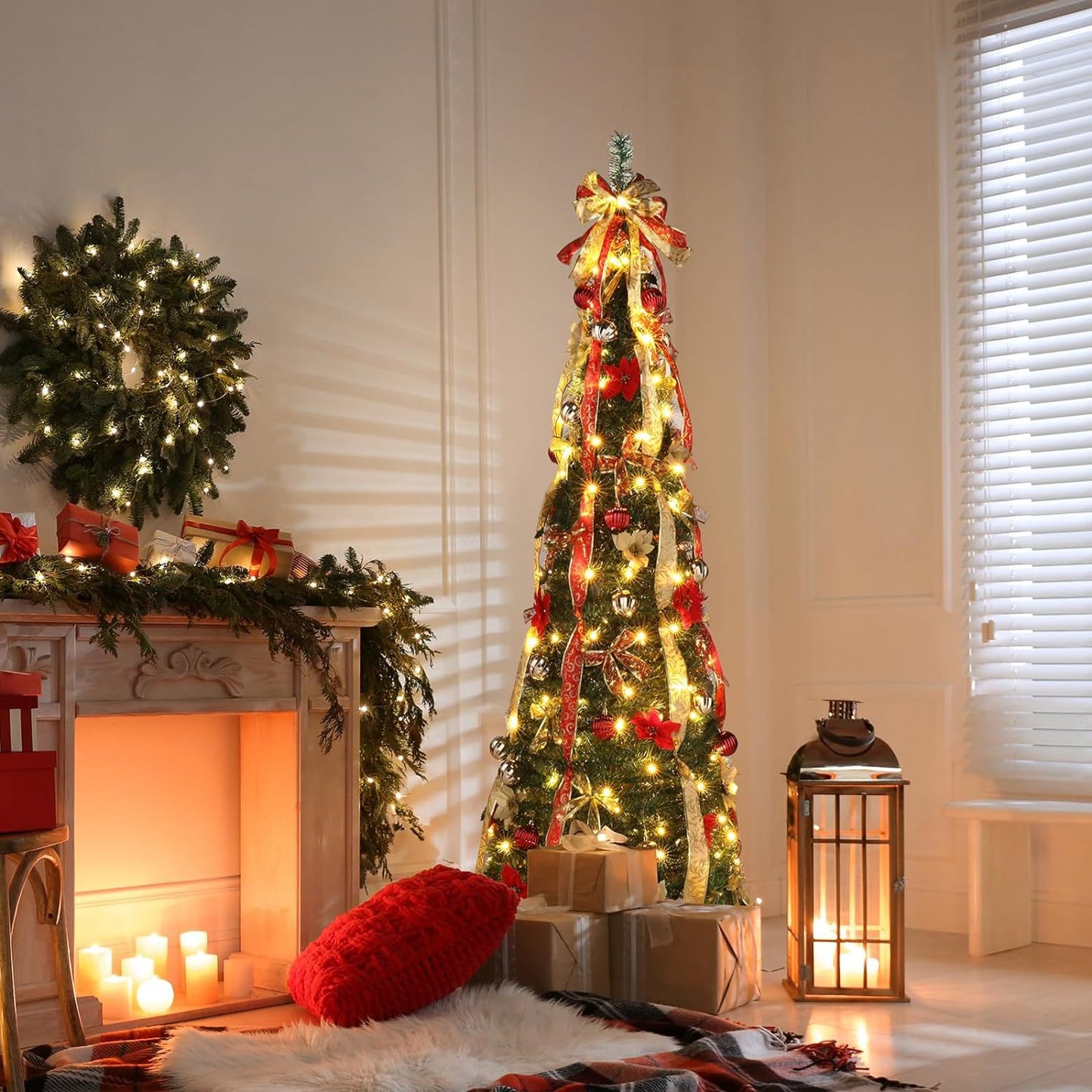 🎄 Christmas sale Foldable Christmas Tree for the Perfect Holiday Celebration! - free shipping! 🎁