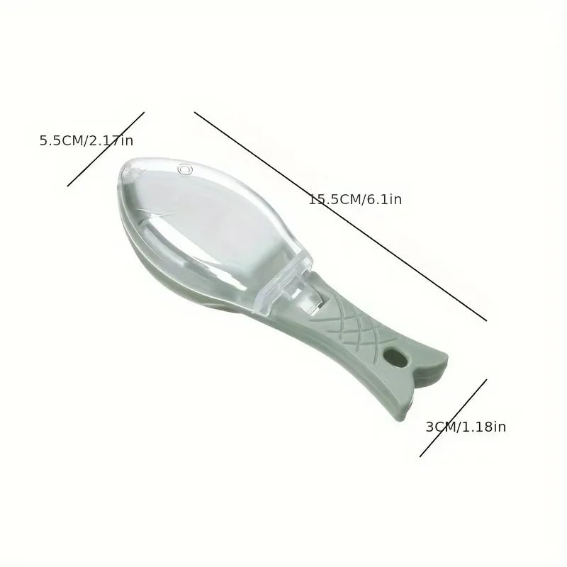💯 🐟 Mess-Control Fish Scaler with Collection Lid