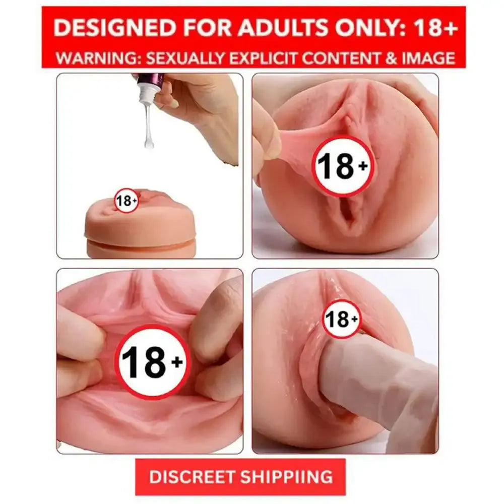 Jumbo Cup Teaser Male Relax Massager – Soft Silicone Handheld Personal Wellness Sleeve