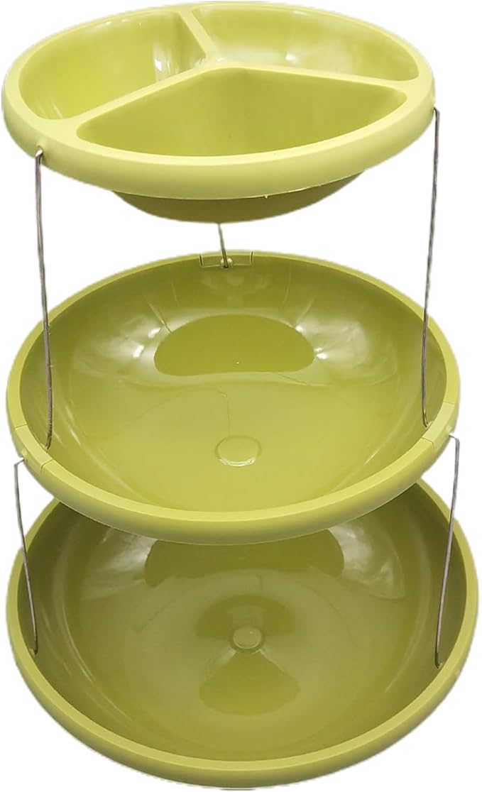 🍇🍨New three-tier foldable party trays