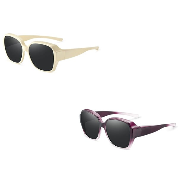 🎉😎2026 New Polarized UV400 Protection Trendy Round Cat-eye Sunglasses 🕶️
