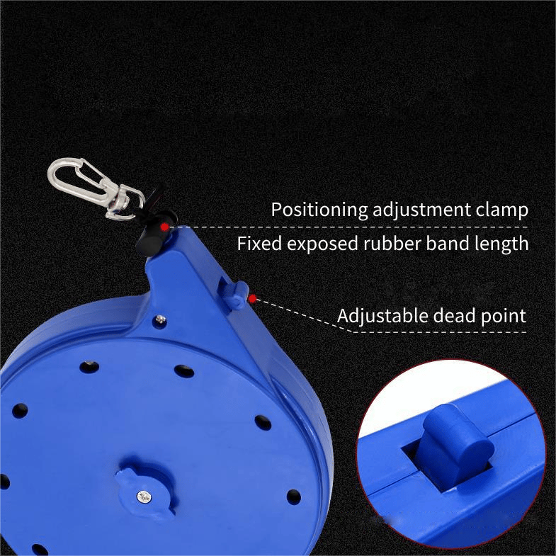 Automatic Rope Lock For Slipper Fishing Box