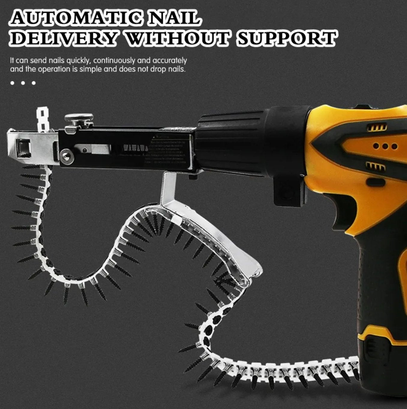 🎁Hot Sale 49% OFF⏳ Automatic Drill Nailer🛠️