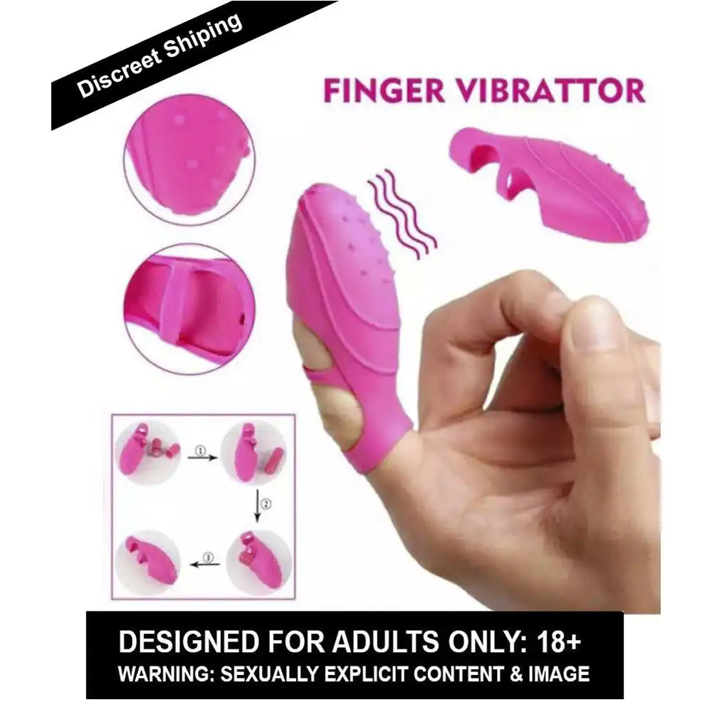 Finger Vibrator Massager for Women – Wearable Mini Personal Wellness Device