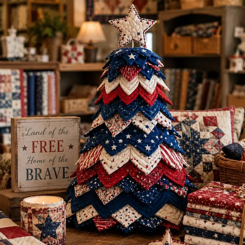 🎃 Recommended New Halloween Products-DIY Halloween Quilted Fabric Tree Kit