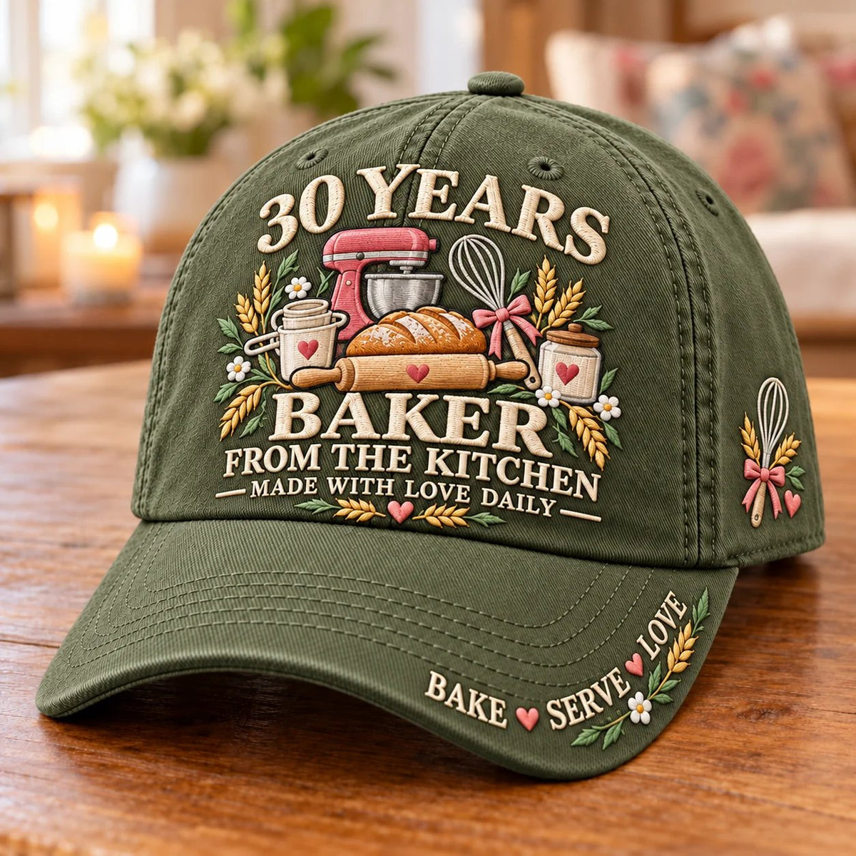 🎉 30-Year Career Milestone Baseball Caps | Celebrate a Lifetime of Dedication