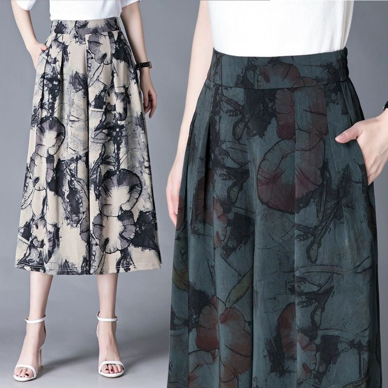 🔥2024 Hot Sale 🔥- Elegant women's chiffon skirt with wide legs💕