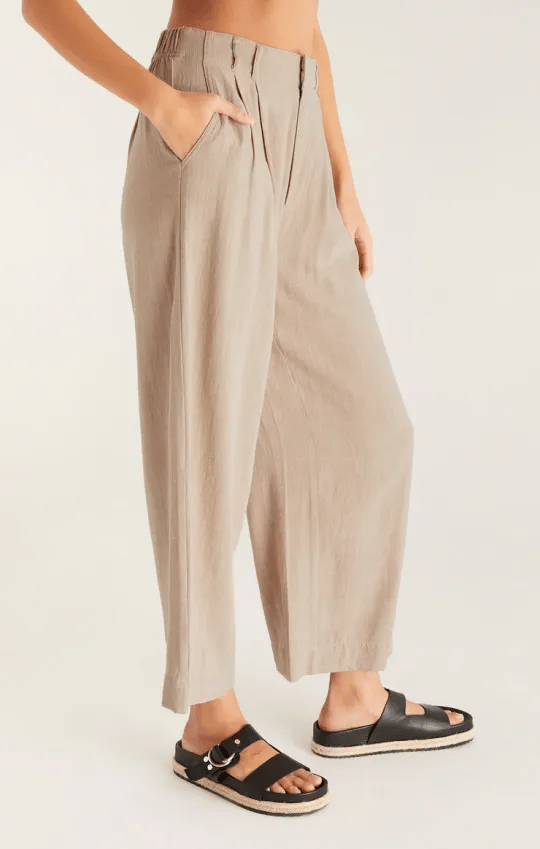 Last Day 49% OFF🔥Women's elastic high waist casual wide leg pants (Buy 2 Free Shipping) mysite