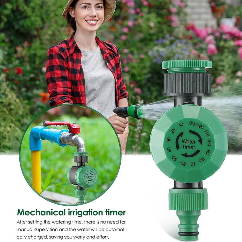 🔥2024 SALE - Mechanical Watering Hose Timer (Up to 120Min)