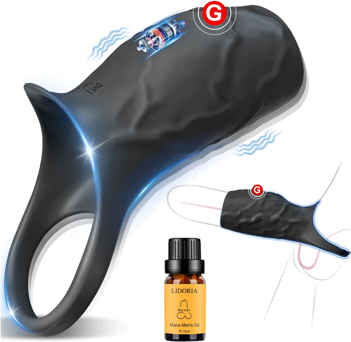 💥Supreme series for couples launched in 2026- 👑Vibrating Penis Armor-TooShy