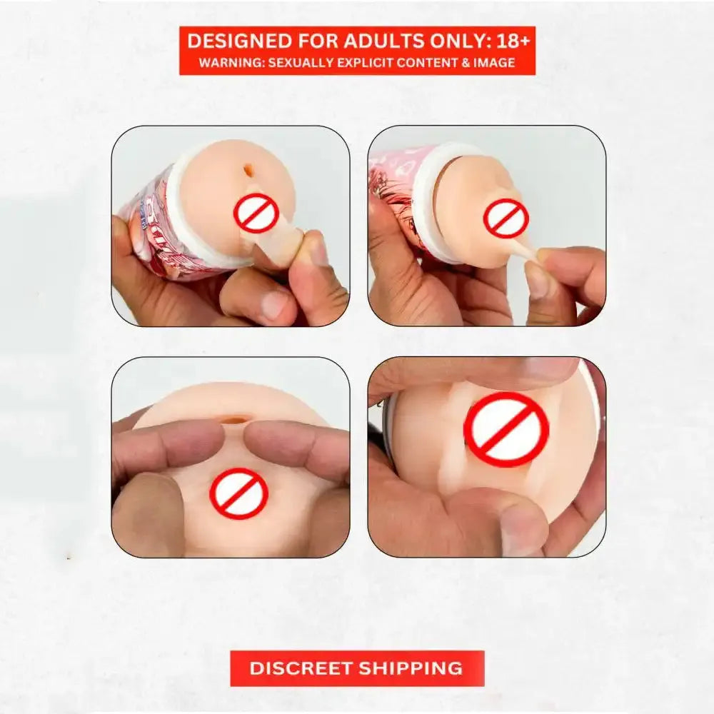 3-in-1 Pocket Cup Massager for Men – Dual-End Reusable Personal Wellness Accessory