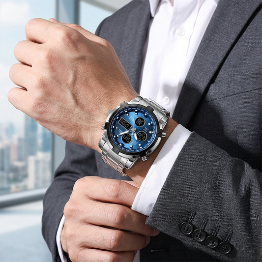 Men's Waterproof Military Analog-Digital Watches product image 2