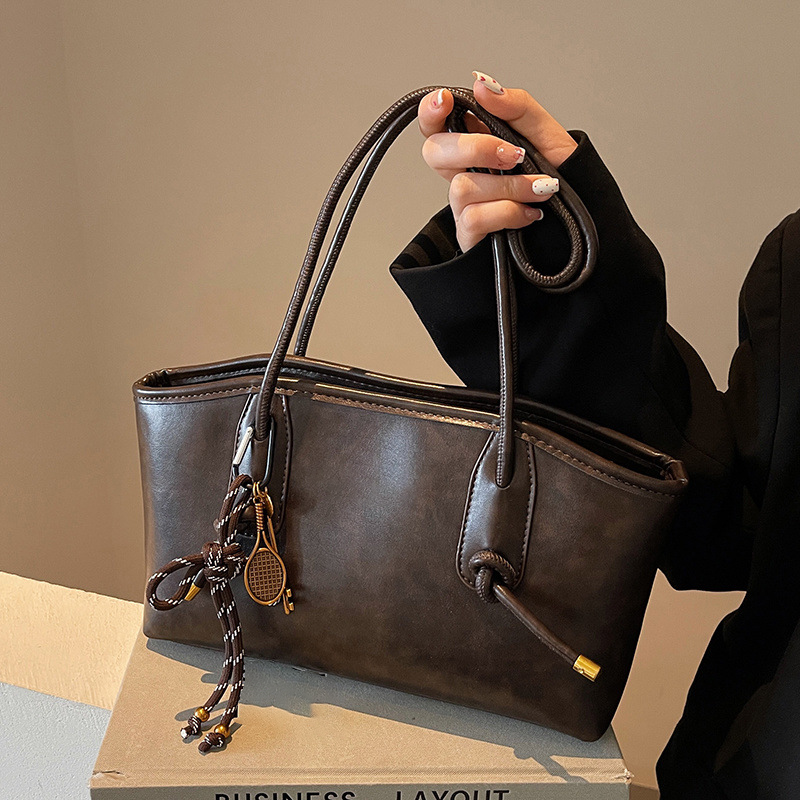 Vintage Vibe PU Leather Shoulder Bag Daily Essential 【2026 New Arrival】 product image 4