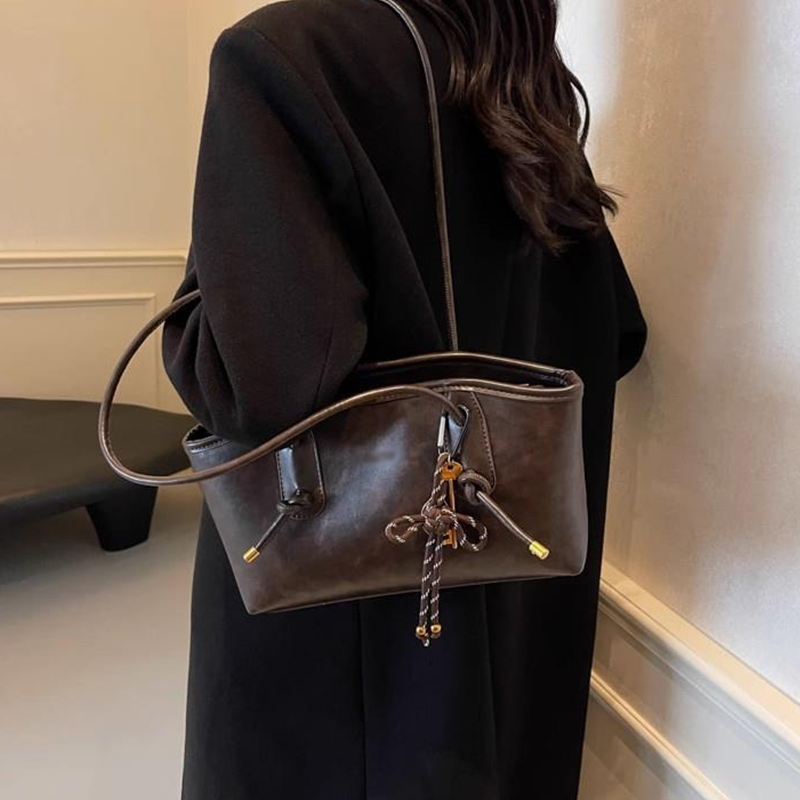 Vintage Vibe PU Leather Shoulder Bag Daily Essential 【2026 New Arrival】 product image 6