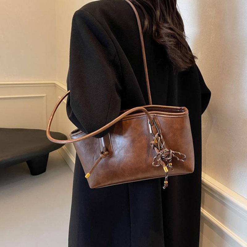 Vintage Vibe PU Leather Shoulder Bag Daily Essential 【2026 New Arrival】 product image 7