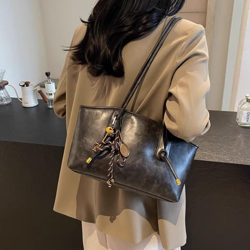 Vintage Vibe PU Leather Shoulder Bag Daily Essential 【2026 New Arrival】 product image 9