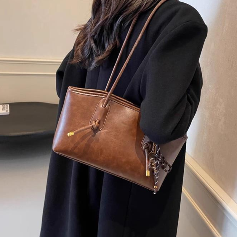 Vintage Vibe PU Leather Shoulder Bag Daily Essential 【2026 New Arrival】 product image 11