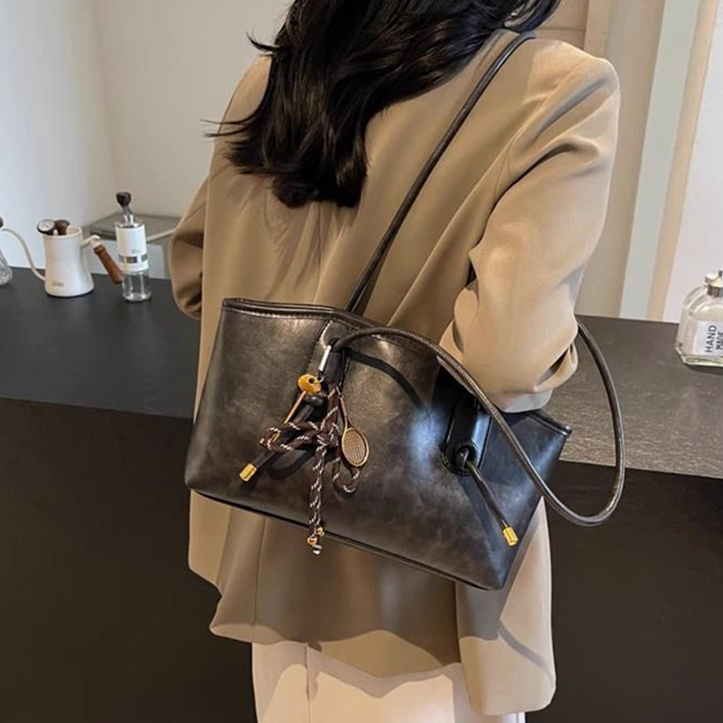 Vintage Vibe PU Leather Shoulder Bag Daily Essential 【2026 New Arrival】 product image 10