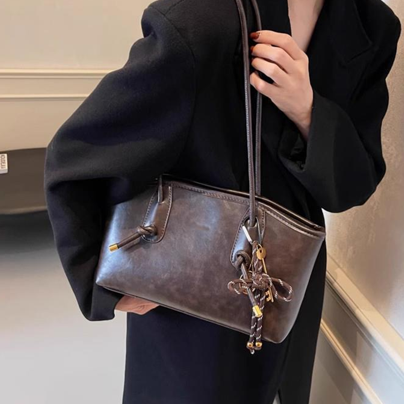 Vintage Vibe PU Leather Shoulder Bag Daily Essential 【2026 New Arrival】 product image 13