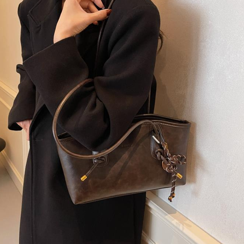 Vintage Vibe PU Leather Shoulder Bag Daily Essential 【2026 New Arrival】 product image 14