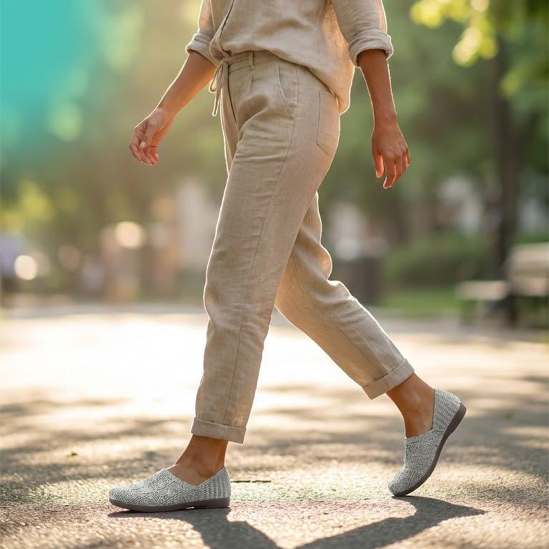 Time-Limited Special Women's Breathable Woven Slip-On Flats