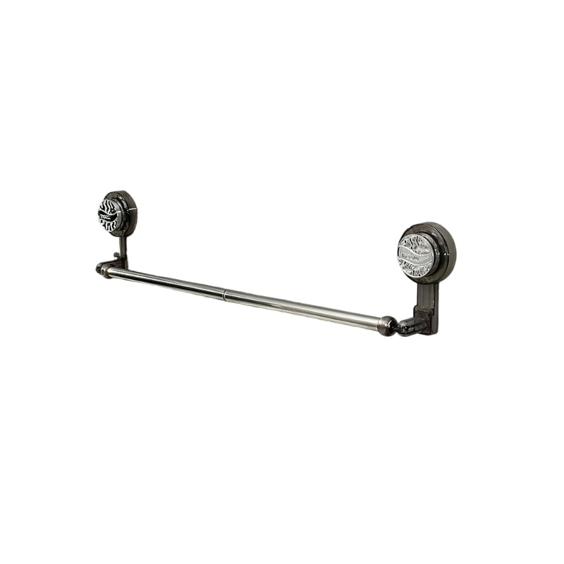 🛁 No-Drill Adjustable Suction Cup Towel Bar