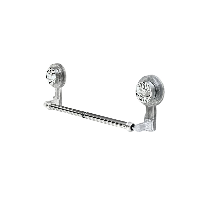 🛁 No-Drill Adjustable Suction Cup Towel Bar