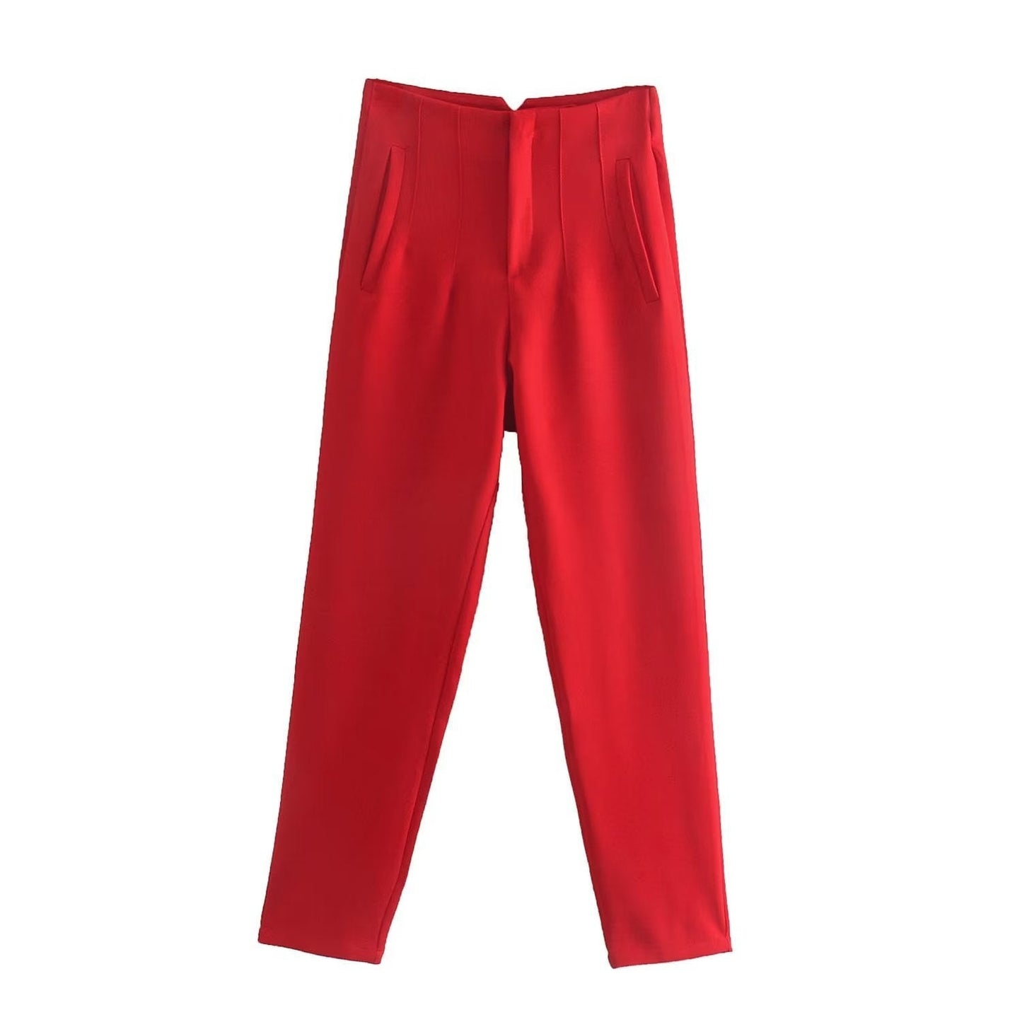 Tailored Pleat High Waist Pants - Buy two and get free shipping! mysite